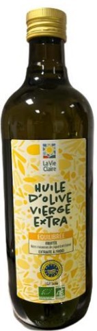 HUILE DE NOISETTE GRILLEE 25CL - DRIVE : La Vie Claire Saintes