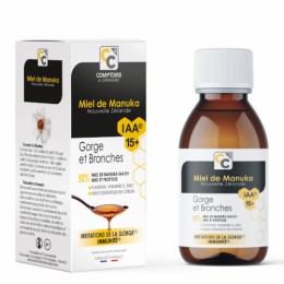 SIROP GORGE MIEL MANUKA 15+