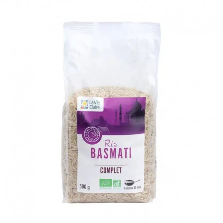 RIZ BASMATI COMPLET 500G