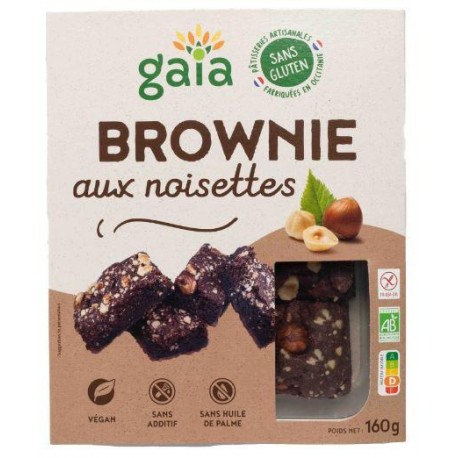 BROWNIE AUX NOISETTES SG 160G